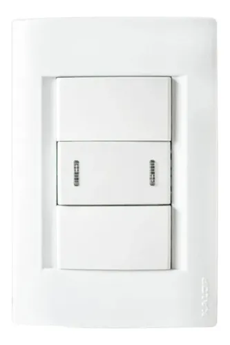 comprar Llave De Luz Armada Kalop Civil 1 Punto Combinado Blanco