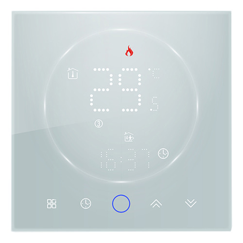 Pantalla Inteligente Programable Con Termostato Para Calefac