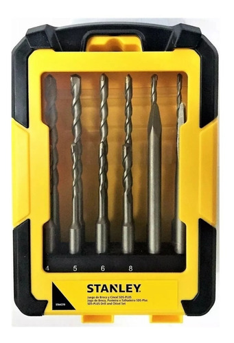 Juego De Brocas Y Cinceles Sds Plus Stanley 12 Pzs Lacueva