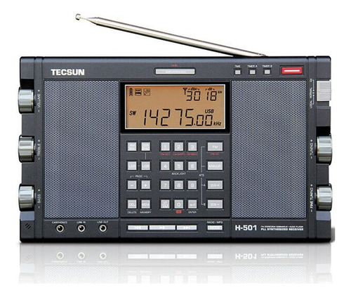 Tecsun H501 Radio Digital De Onda Corta Am/fm Con Recepcion