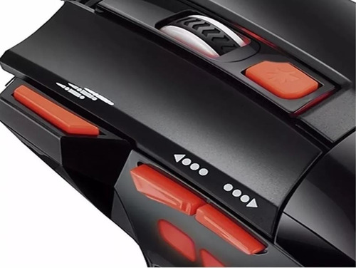 Mouse Gamer Multilaser 2400 Dpi Usb Mo236 + Nfe