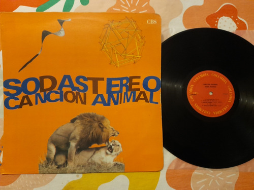 Vinilo De Soda Stereo Canción Animaledic. Cbs Colombia