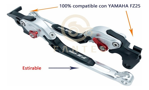 M Palancas De Freno Y Embrague Para Yamaha Fz25 Fz 249cc