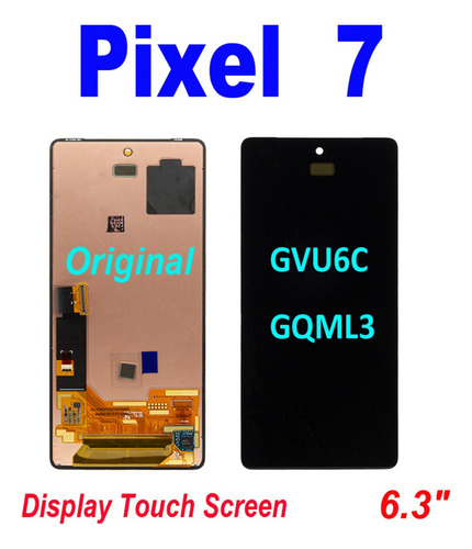 P0m 1. Tela De Toque Amoled Para Google Pixel 7 Gvu6c Gqml3