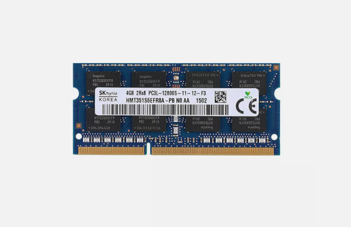 Memoria Notebook Hynix Pc3l-12800s 4gb 2rx8 1600mhz (Usado)