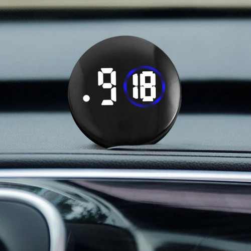 Reloj Dash Reloj Pequeño Para Coche Reloj Luminoso Compacto