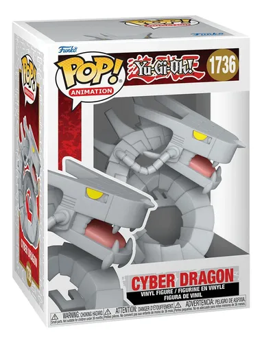 comprar Figura De Cyber Dragon #1736 Yu-gi-oh! Funko Pop! Animation