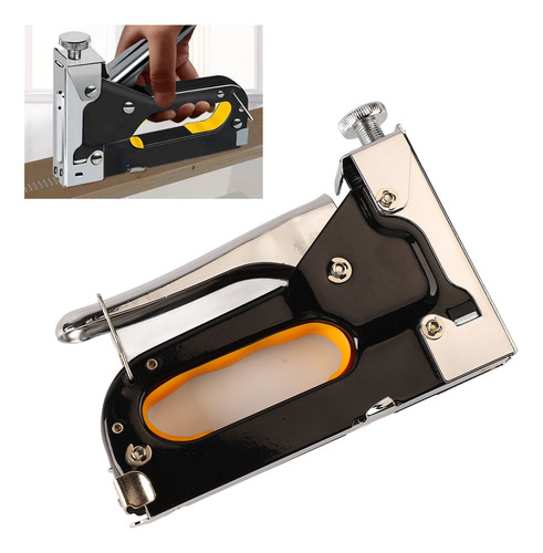 Engrapadora Metalica Para Tapizar Madera Regulable 4-14mm