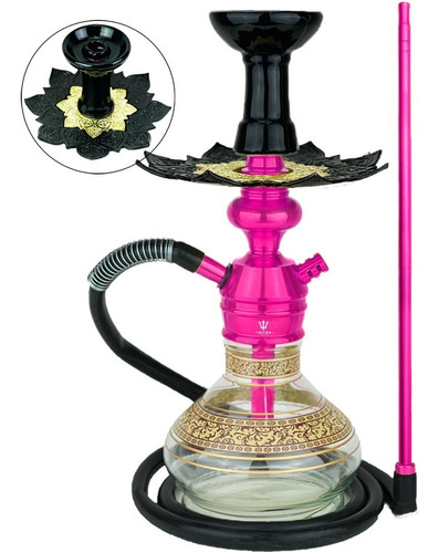 Imagem 2 de 9 de Narguile Completo Triton Zip Barato Mangueira Anti Chamas