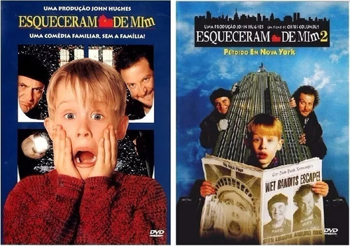 Box Duplo 2 Dvds Esqueceram De Mim 1 E 2 - Leia O Anúncio (Usado)