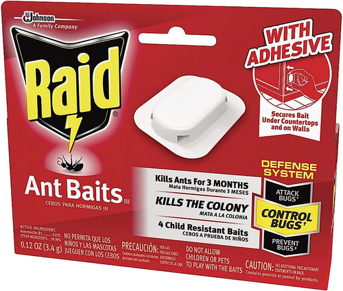 Raid Ant Killer Baits, Para Uso Doméstico, Mata A La Colonia