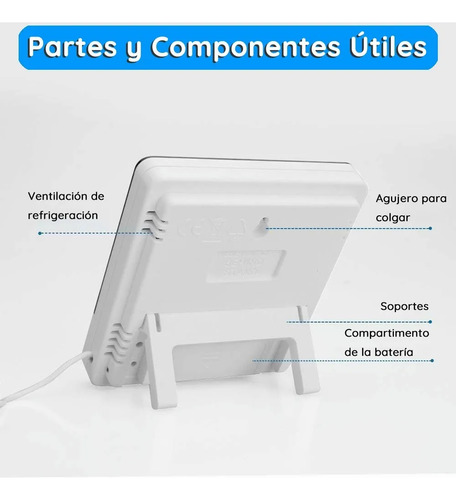 Higrometro Digital Termometro,medidor De Humedad