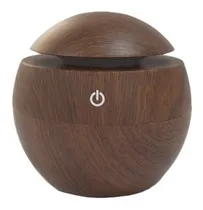Comprar Difusor Humidificadores Ultrasonicos 3237 Madera Oscuro Redondo Filtro Humidificador Aire Difusor Aromaterapia Qatarshop Difusores De Aromas Purificador