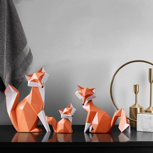 Figuras Geométricas Modernas Estatuas De Animales S
