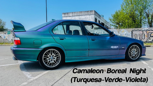 Vinilo Ploteo Kit Auto Mediano Colores Camaleon + Equipohvlp