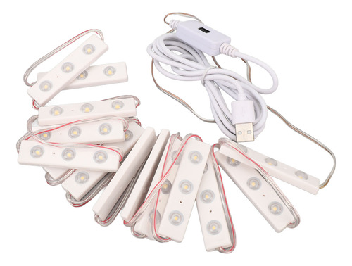Luces De Espejo Led Con Sensor De Ahorro De EnergĂa Usb Sin