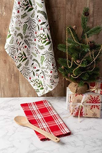 Imagen 6 de 7 de Dii Dishtowel De Navidad Decorativo De Gran Tamaño, De 2, R