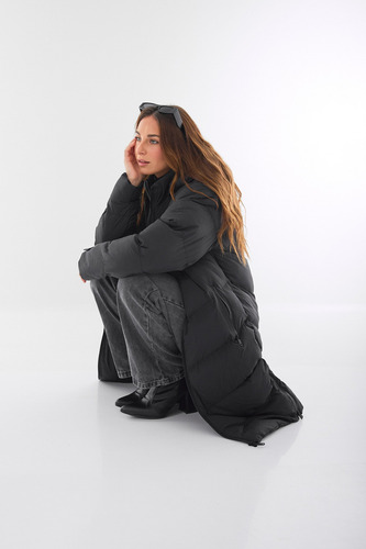 Camperon Mujer Puffer Impermeable Termico I Am