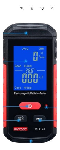 Medidor De Radiacion , Microondas ,wifi,celular,radio Estaci