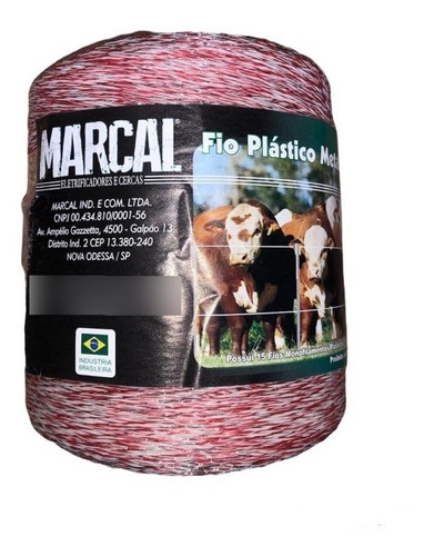 Fio Eletroplastico P/ Pasto Cerca Eletrica Rural 750 Metros