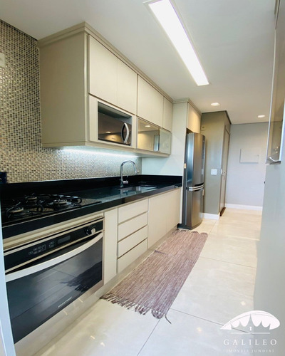 Imagem 8 de 24 de Vende-se Apartamento Todo Planejado 79m² -3 Dormitórios Sendo 1 Suíte - Ampla Sala -varanda Envidraçada - 2 Vagas - Cond. Contemporâneo -jundiaí - Ap02078 - 70421683
