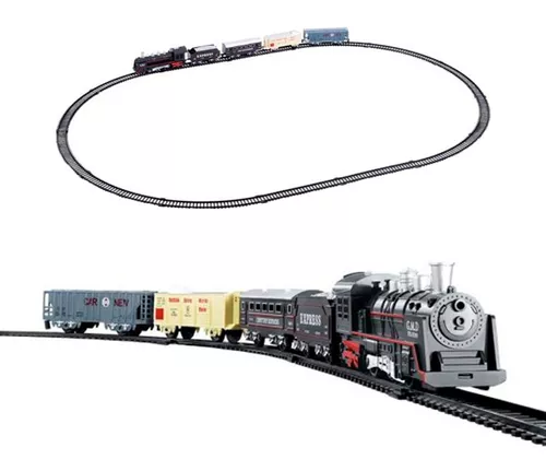 Ferrorama Locomotiva Trem Infantil De Brinquedo Pilhas