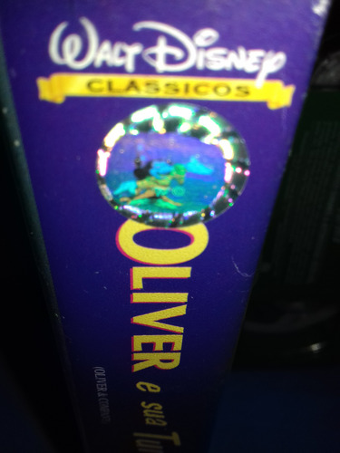 Fita Vhs - Oliver E Sua Turma (edição Rarissima) Fita Verde (Usado)