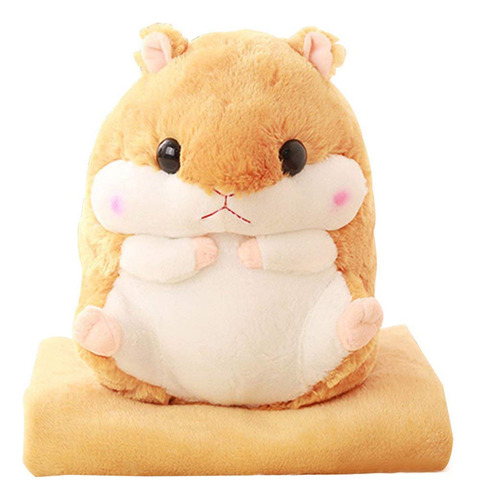 Set De Almohada Manta De Hamster - Suave Y Multifuncional