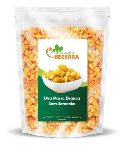 Uva Passa Branca Premium Armazém Bezerra - 500g