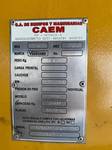Volqueta De Camión Vanguard