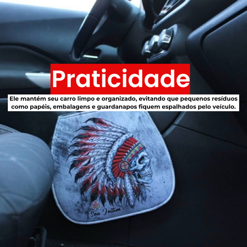 Kit 10 Unidades De Lixo Car Liso Em Neoprene Sublimação