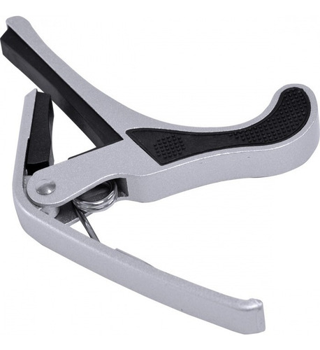 Capotraste Para Violao Em Aluminio - Prata - Cpt10