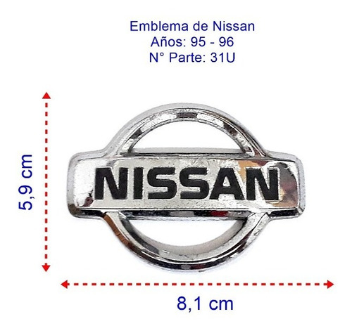 Emblema Nissan Original