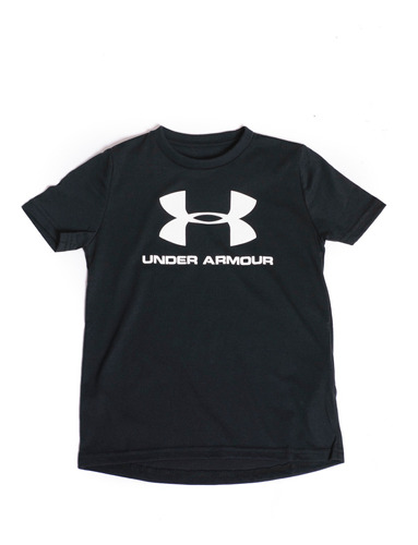 Remera Under Armour Sportstyle Logo Kids - 1360980-001 - Ope