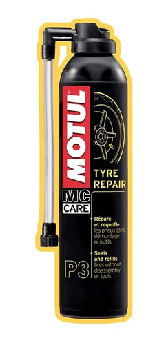 Infla Repara Motul Tyre Repair 300ml Motomercado -