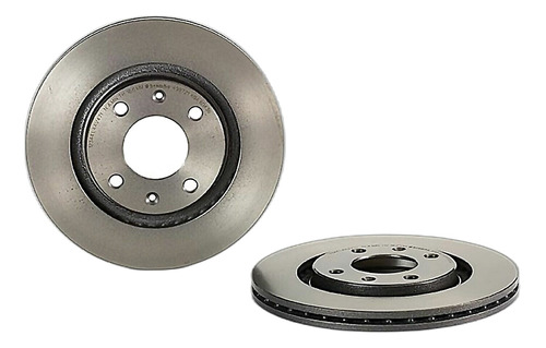 1- Disco Ventilado Delantero Izq/der 306 97/02 Brembo