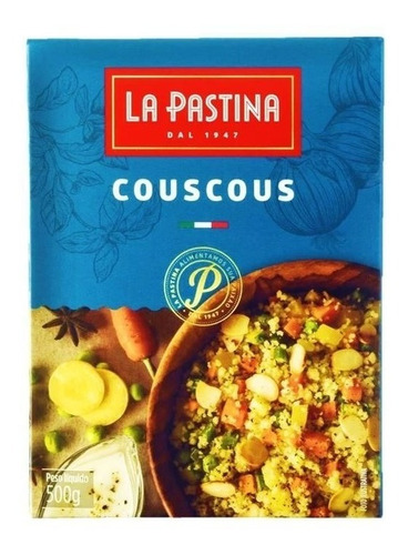 Couscous La Pastina 500g O Cuscuz Marroquino Facil De Fazer