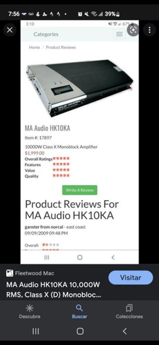 Amplificador 10k Ma Audio Spl Open Show
