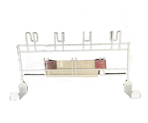 Gancho Perchero Organizador Colgar Puerta Closet Metalico