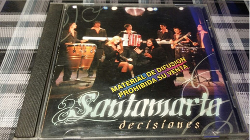 Santamarta  - Decisiones Cd Promo Cumbia 90 