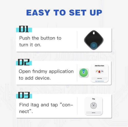 Rastreador Tag Bluetooth Inteligente Para Maletas Mascotas