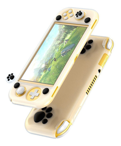 Imagen 1 de 7 de Funda Nintendo Switch Lite Baseus Proteccion Caidas Flexible
