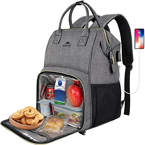 Mochila De Almuerzo, Mochila De Mochila Aislante Zv4ts