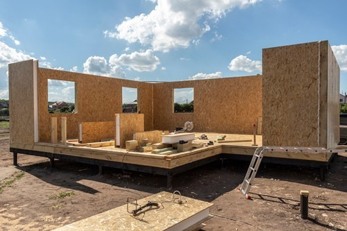Imagen 3 de 4 de Panel Sip 90 Mm 1,22mtx2,44mt , Osb Lp 9.5 Mm Estructu. Apa