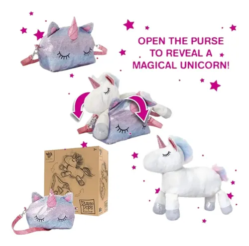Peluche Cartera Unicornio Em