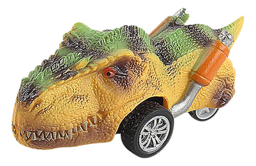 Minijuguete De Coche Con Forma De Dinosaurio, Dragón Cornudo