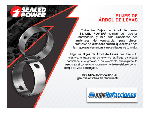 Jgo Bujes Árbol Levas Std Sierra 2500 99 Al 00 Sealed Power