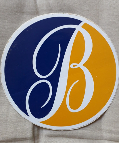 Adhesivo Ballantine's Whisky Logo Calco 11cm Sticker Exterio