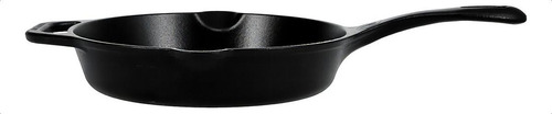 Sartén De Hierro Fundido 25 Cm Victoria Color Negro