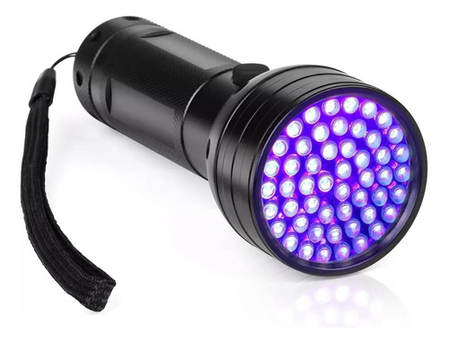 Linterna Led Uv Potente 51 Leds - Táctica Y Ultravioleta